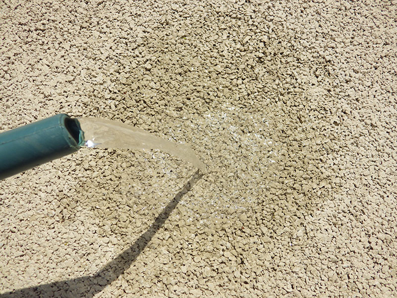 béton drainant
